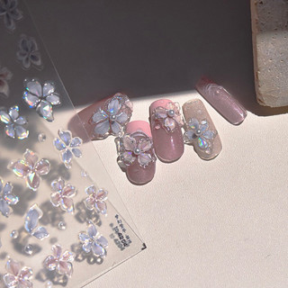 Sticker nổi hoa 5d