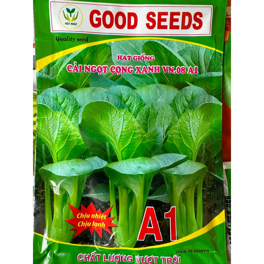 HẠT GIỐNG CẢI NGỌT CỌNG XANH