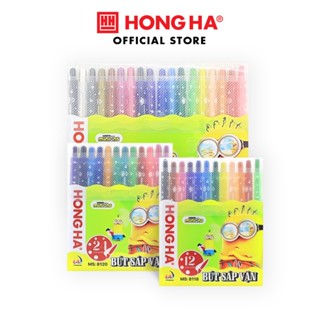 Bút sáp vặn Hồng Hà Minions 12/18/24 màu - 8118/8119/8120