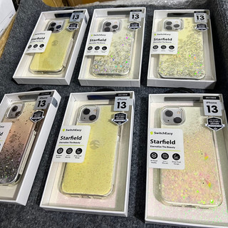 Ốp iPhone 13/13pro/13promax SwitchEasy hợp máy màu Gold, Trắng, Hồng "ốp vào máy siêu xinh" viền dẻo