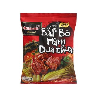Mì Omachi Diamond bắp bò hầm dưa chua 121g