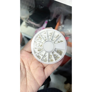 Đá chân nhọn trắng size ss0-ss45