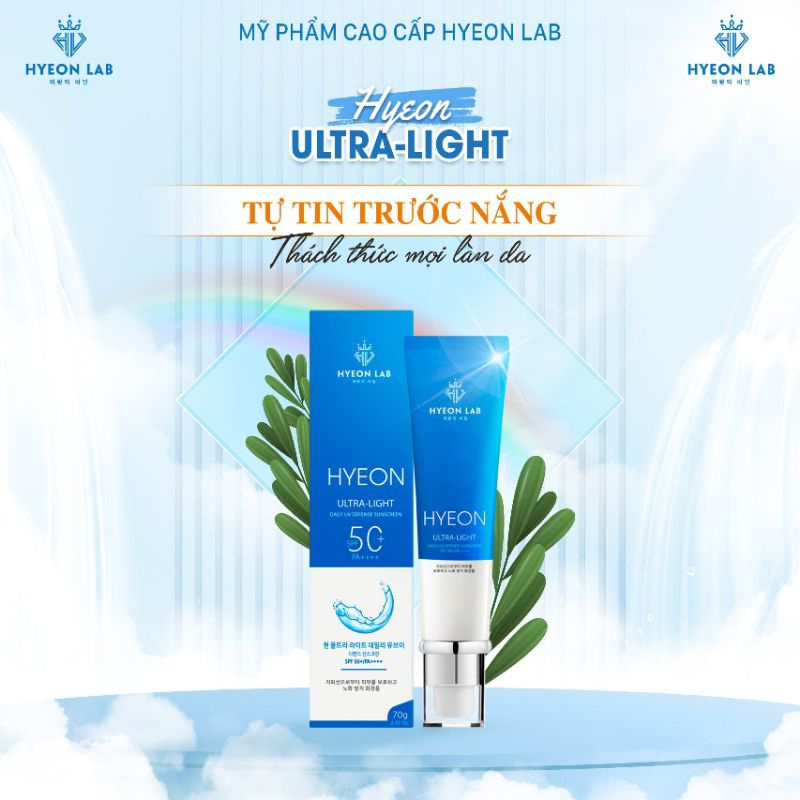 KEM CHỐNG NẮNG HYEON LAB  #Hyeon_Ultra_light