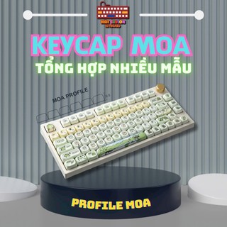 Tổng hợp keycap profile moa | keycap cho bàn phím cơ