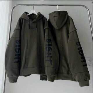 Áo hoodie eight mũ trùm 2 lớp chất vải nỉ bông 100% cao cấp áo khoác hoodie eight in hình chữ thêu form rộng