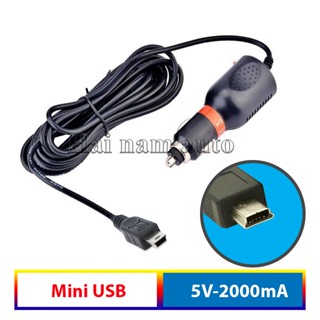  Tẩu cấp nguồn cho camera hành trình chân cắm Mini USB công suất 2000 mah chân cắm thẳng 