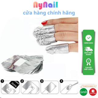 Cuộn giấy bạc ủ móng
