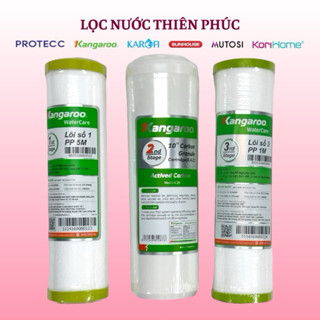 Bộ Lõi 123 Kangaroo 10 Inch - Bộ Lõi Lọc Nước Kangaroo