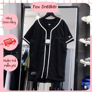Áo Jersey New Era Bóng Chày NE Đen Hàng Chính Hãng CODE Áo: 13334764 I FOX SNEAKER