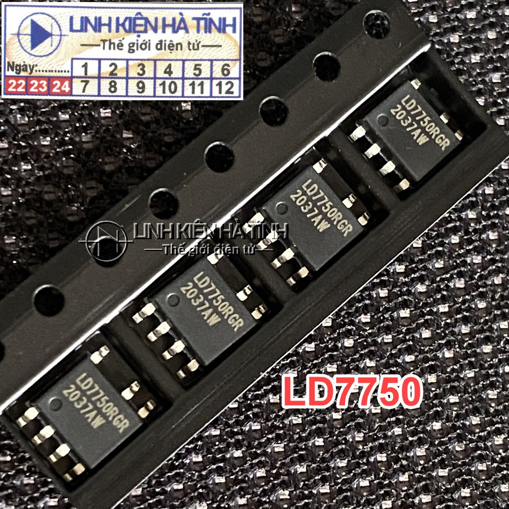 3 con IC nguồn LD7750RGR LD7750 SOP-7 mới