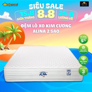 Đệm lò xo Kim Cương Alina 2 sao