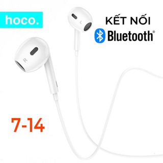 Tai nghe có dây kèm micro đàm thoại chính hãng Hoco dùng bluetooth