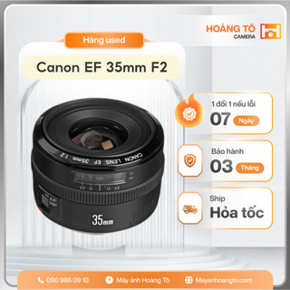 Ống kính Canon EF 35mm f/2 cũ ngoại hình khá