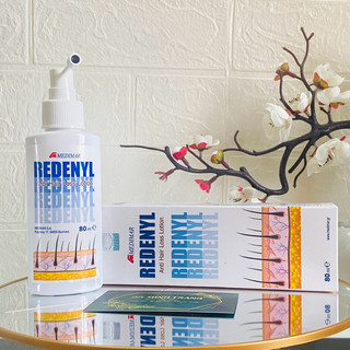 Xịt mọc tóc Minoxyl Solution 3%, Xịt mọc tóc Redenyl 80ml hỗ trợ giảm rụng tóc, hói.
