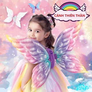 Cánh bướm điện tử thiên thần và khủng long phát sáng tự vẫy làm đồ chơi trung thu cho bé, quà tặng sinh nhật cho bé