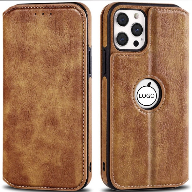 Bao da / ốp lưng nắp gập cho IPHONE 11 12 13 14 15 16 promax cao cấp, có chống xem, có ví để đồ