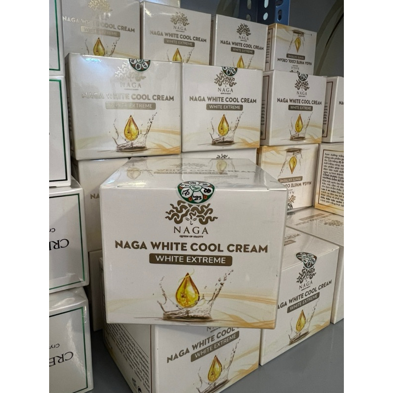 kem face dưỡng trắng da Naga white cool cream Tatu - ngăn ngừa mụn nám dưỡng da trắng hồng mịn màn.