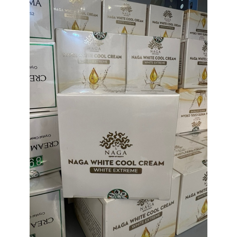 kem face dưỡng trắng da Naga white cool cream Tatu - ngăn ngừa mụn nám dưỡng da trắng hồng mịn màn.