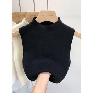 Áo len sát nách cổ 3p chất len lông thỏ dáng ngắn basic Retrostyle