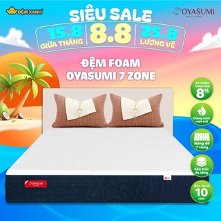 Đệm foam nhật bản oyasumi 7 zone