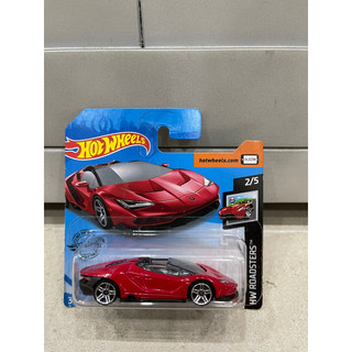 Xe mô hình đồ chơi Hotwheels cơ bản 1:64 - '16 Lamborghini Centenario Roadster (card ngắn)