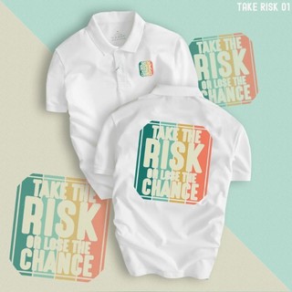Áo Thun POLO Nam cổ bẻ Take The Risk vải cá sấu sang trọng thanh lịch chuẩn from
