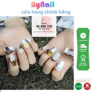 Hoa Bột Nail” sét 10 bông Mai đơn”