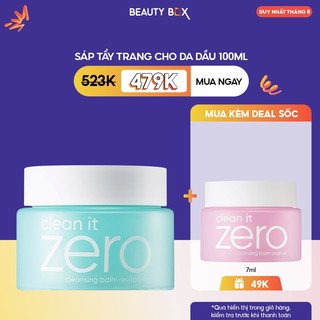  Sáp Tẩy Trang Banila Co Clean It Zero Cleansing Balm Revitalizing 100ml