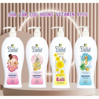 Sữa Tắm Valia Dưỡng Ẩm Chiết Xuất Vitamin "Thebol" 600g