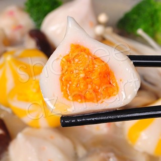 Viên Thả Lẩu Malaysia Bánh Bao Nhân Trứng Cá