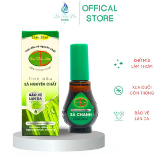 Tinh dầu sả nguyên chất dạ thảo liên 20ml. 100% thảo dược quý từ thiên nhiên