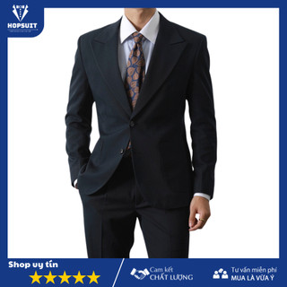 Vest nam Blazer Hàn Quốc,Vest Suit Thanh lịch trẻ trung mẫu 2 cúc túi hộp 2 bên
