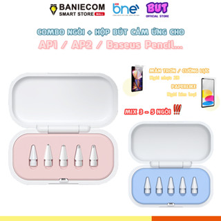 Bộ ngòi bút cảm ứng Baseus Pencil Ngòi nhựa 2B và  Ngòi kim loại cho viết vẽ note