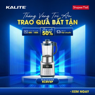 Máy làm sữa hạt KALITE KCBV8P, Thiết kế sang trọng chuẩn Châu Âu, Động cơ SR9 mạnh mẽ , Đa năng 8 trong 1, BH 2 năm