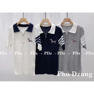 Áo len cún khóa cổ hàng QC