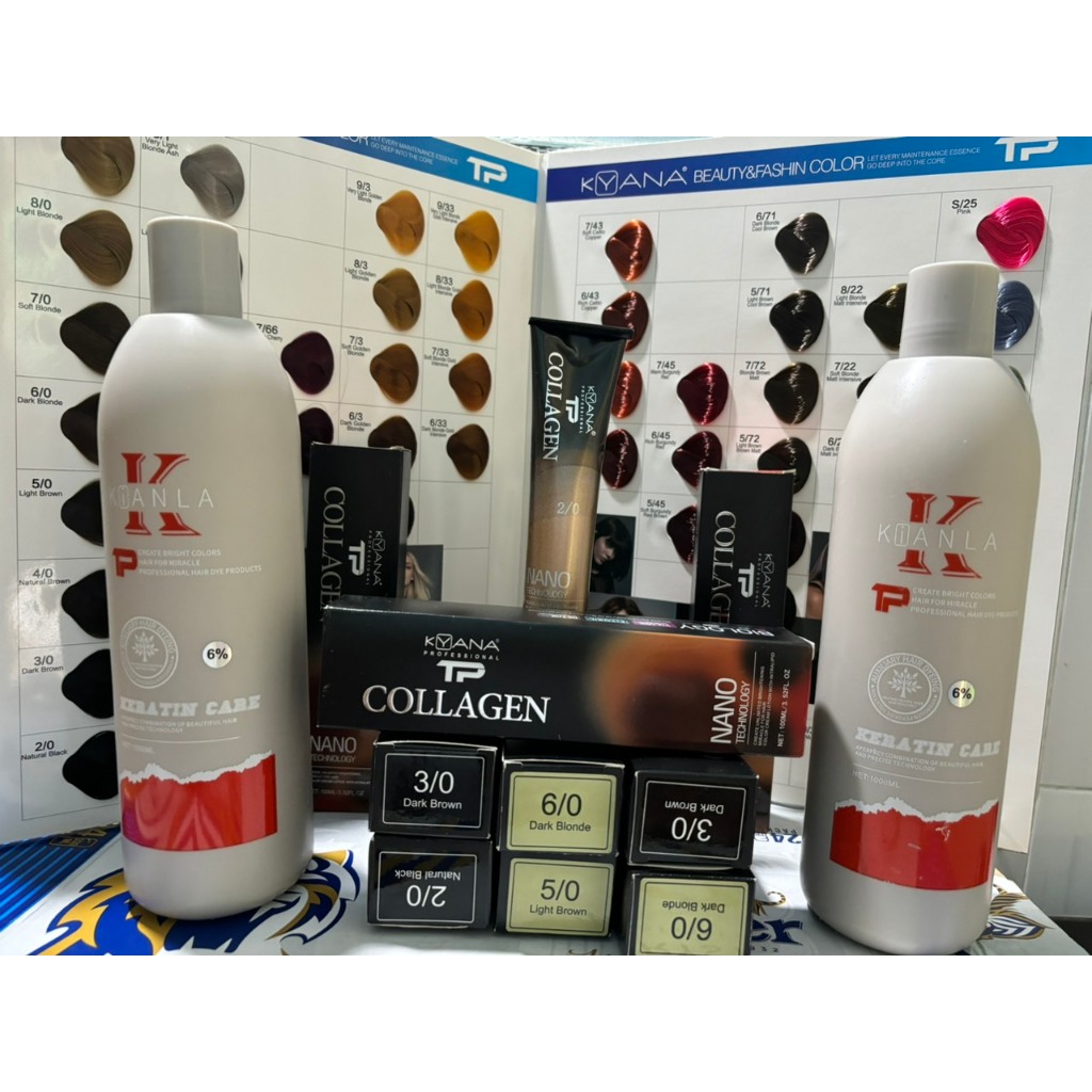 Oxy trợ nhuộm tóc KiANLA mùi bạc hà 800ml