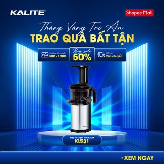 Máy ép chậm Kalite KL 531 ép trái cây kiệt bã 200ml, công suất 200W chính hãng