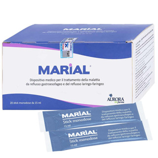 MARIAL gel giảm trào ngược dạ dày , thực quản ,họng, thanh quản ( Hộp 20 gói )