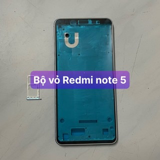 bộ vỏ Redmi note 5 / Note 5 pro ,kèm khay sim,phím