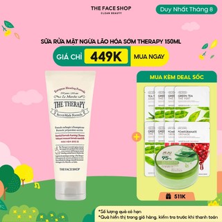 Sữa Rửa Mặt Ngừa Lão Hóa TheFaceShop The Therapy 150ml