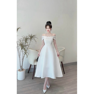 Đầm Tafta FD Hoa Ngực Lily