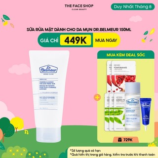 Sữa Rửa Mặt Dành Cho Da Mụn THE FACE SHOP DR.BELMEUR AMINO 150ml