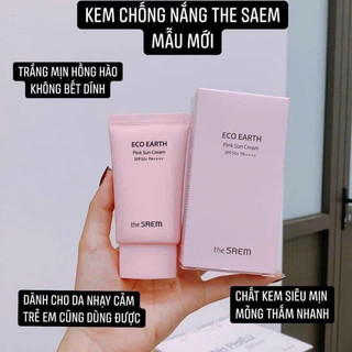 KEM CHỐNG NẮNG ECO HỒNG TRẮNG DA