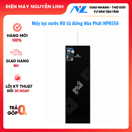 HPR556 - GIAO MIỄN PHÍ - Máy lọc nước RO tủ đứng Hòa Phát HPR556