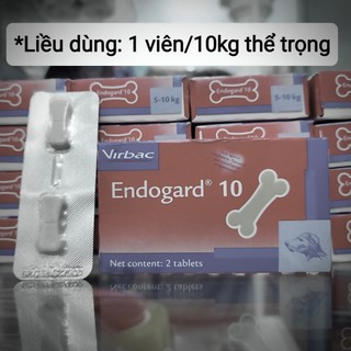 Xổ giun cho chó hương vị thịt bò endogard