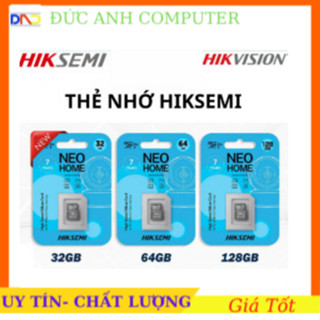 Thẻ Nhớ HIKVISION/HIKSEMI 32GB/64GB Kèm Adapter 92MB/S - Bảo hành 60 Tháng 1 đổi 1 - Hàng Chính Hãng, 1 Đổi 1