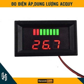 Đồng Hồ Đo Điện Áp Hiển Thị Dung Lượng Acquy