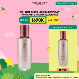Tinh Chất Dưỡng Da TheFaceShop Yehwadam Heaven Grade Ginseng Rejuvenating Serum 45ml
