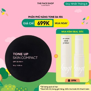 Phấn Phủ Nâng Tone Da THE FACE SHOP Tone Up Skin Pact 10g