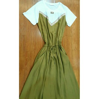 Đầm phối dáng dài big size